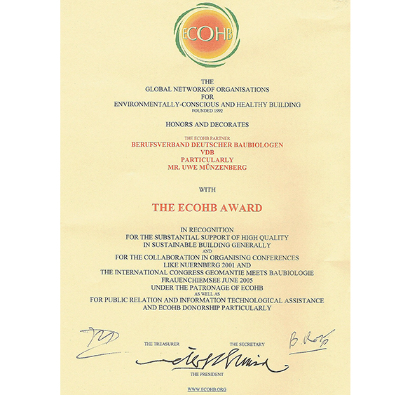 ECOHB Award